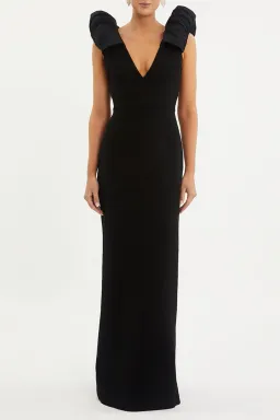 Rebecca Vallance Katie Gown Black Size 10 for rent on The Volte - image 1