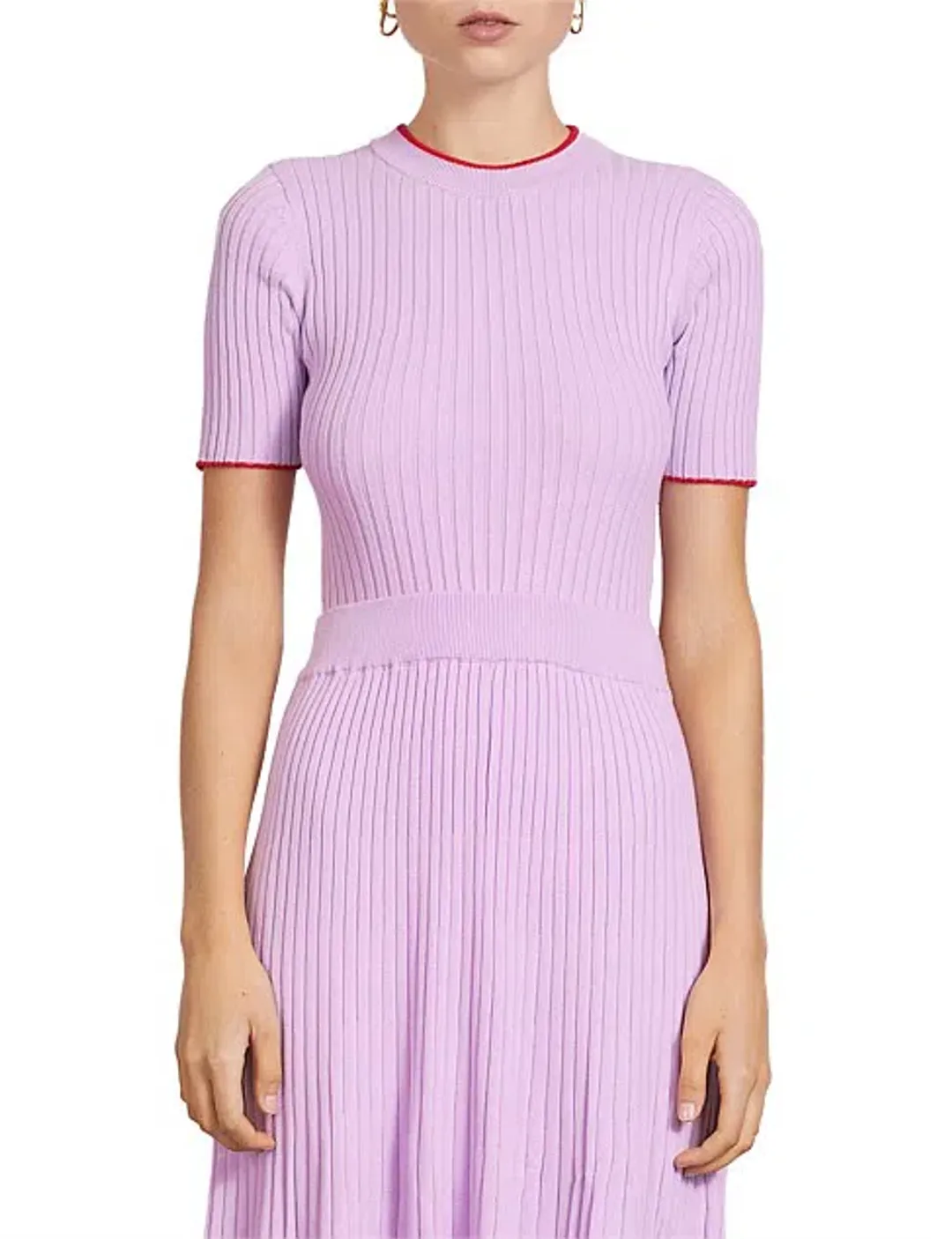 Anna Quan Bebe Top Felicia Skirt Lilac Orchid Set Size AU 8 for rent on The Volte - main image