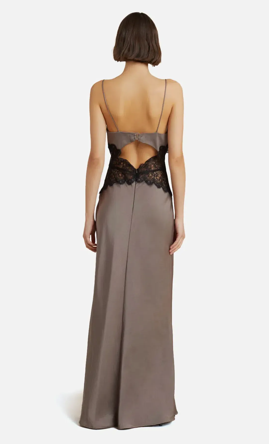 Bec & Bridge Camille Maxi Dress Grey Size XXL / AU 16 for rent on The Volte - main image