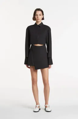 Sir the Label Dion Shirt Dress Black Size 0 / Au 6 for rent on The Volte - image 1