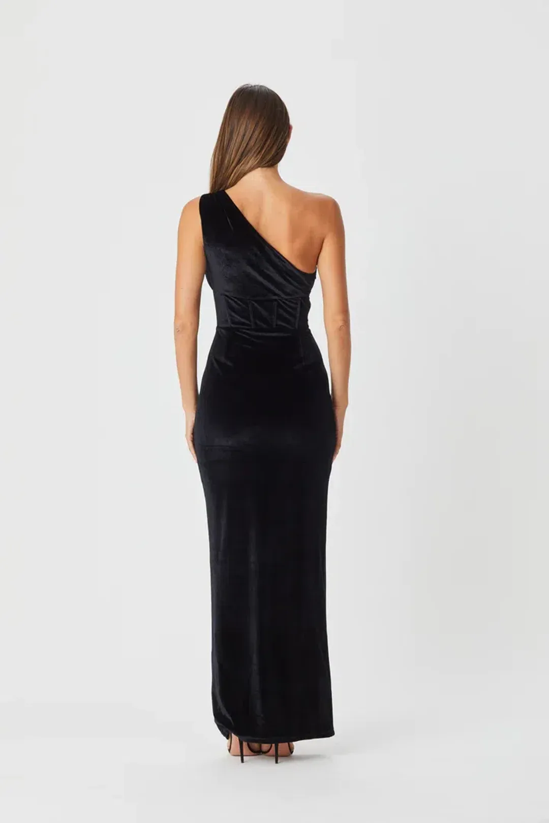 Bianca & Bridgett Juni Dress in Black Size 14 for rent on The Volte - main image