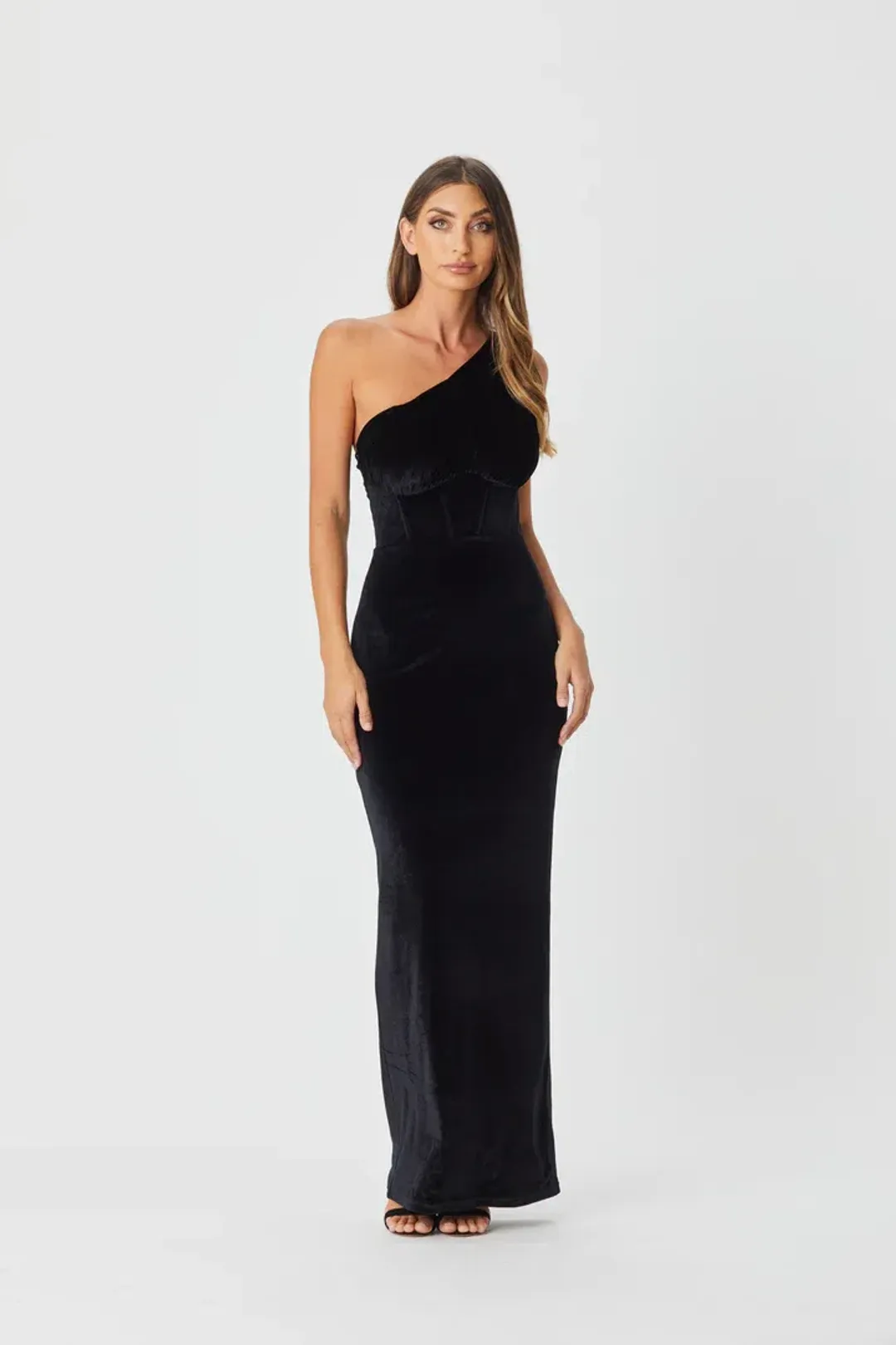 Bianca & Bridgett Juni Dress in Black Size 14 for rent on The Volte - main image