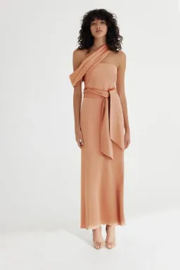 Significant Other Amal Dress Caramel Size XS / Au 6 for rent on The Volte - image 1