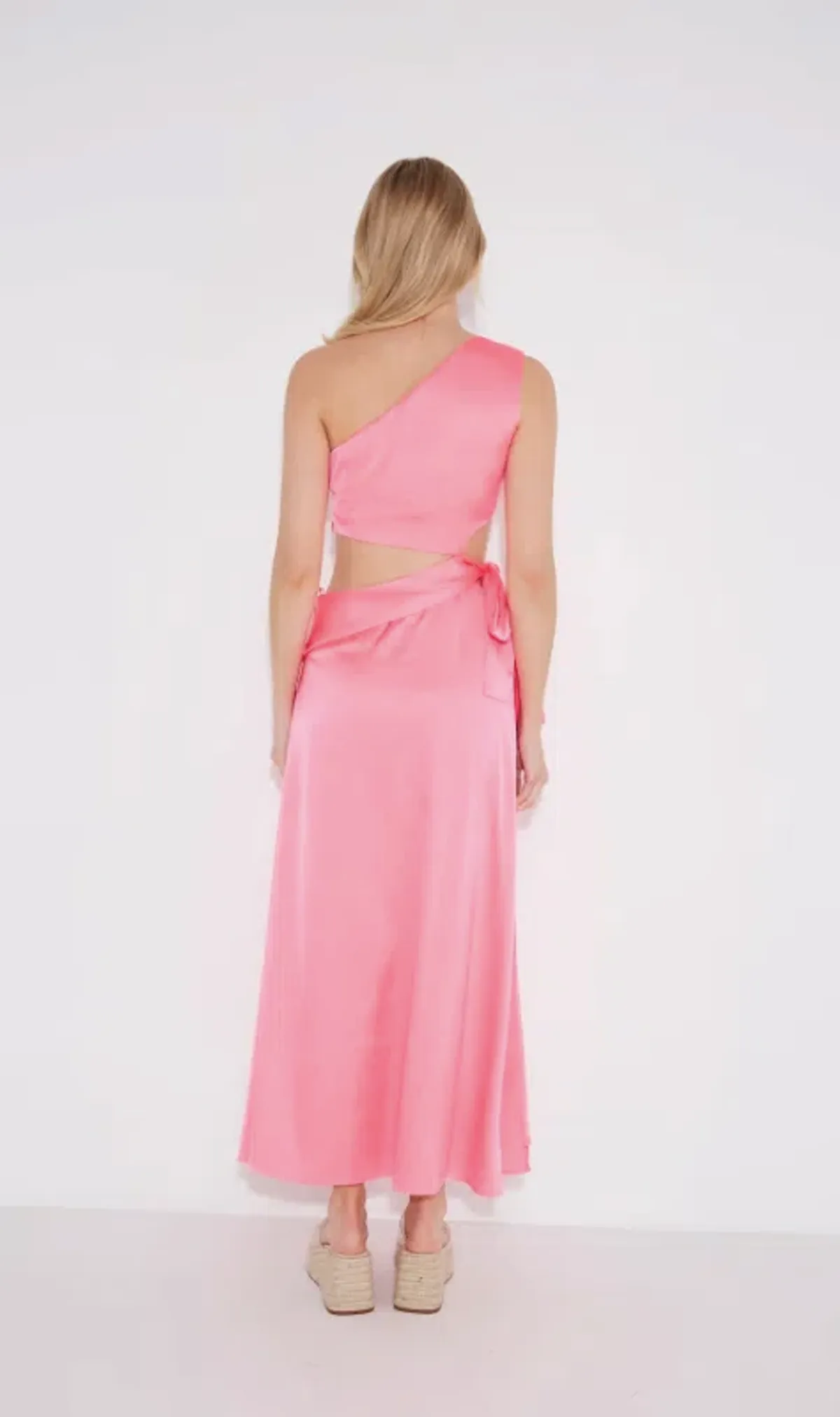 Sonya Moda, Zahra Dress In Flamingo Pink Size AU 8 - Image 2