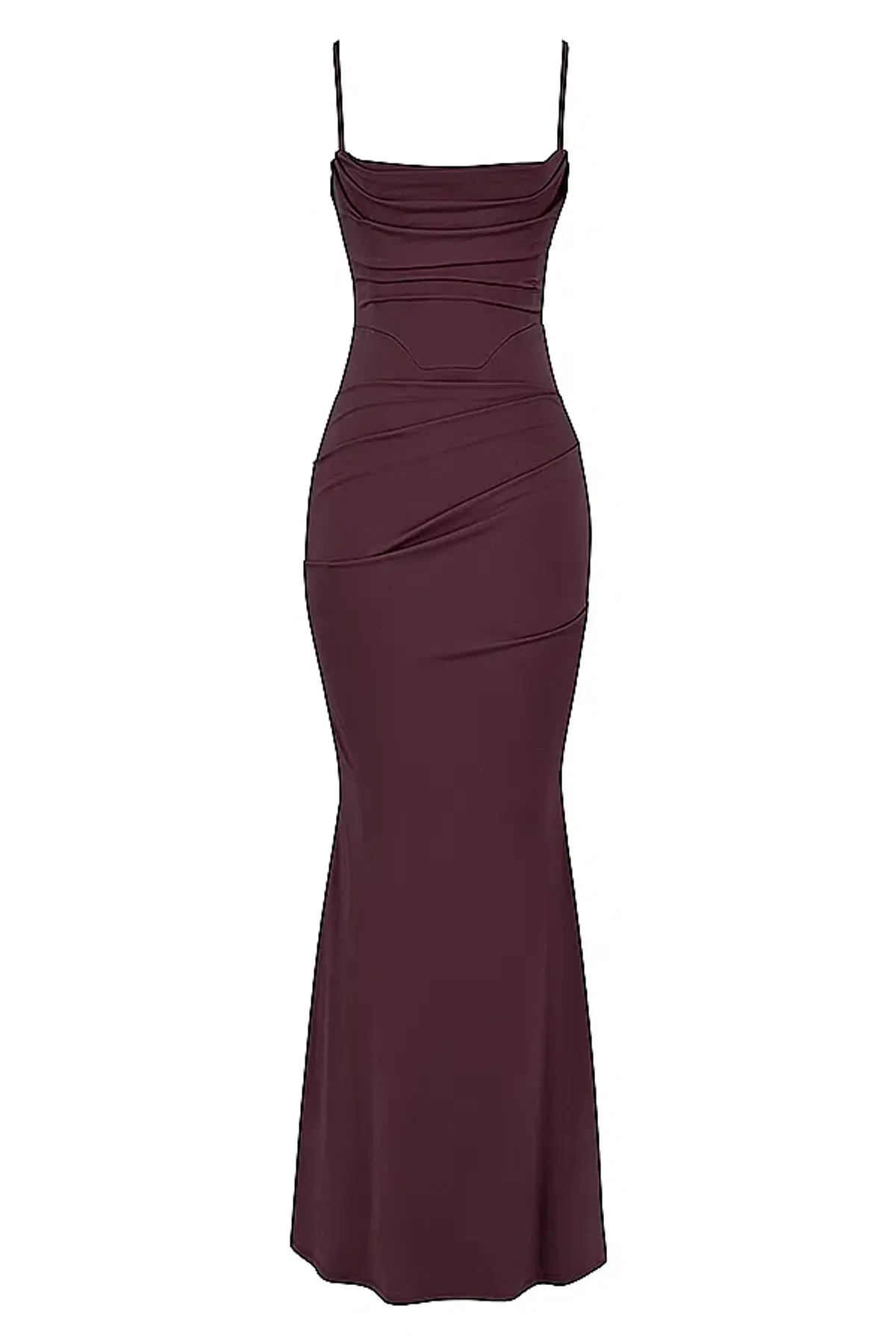 House Of CB Milena Corset Dress Dark Cherry Size AU 12 - Image 4