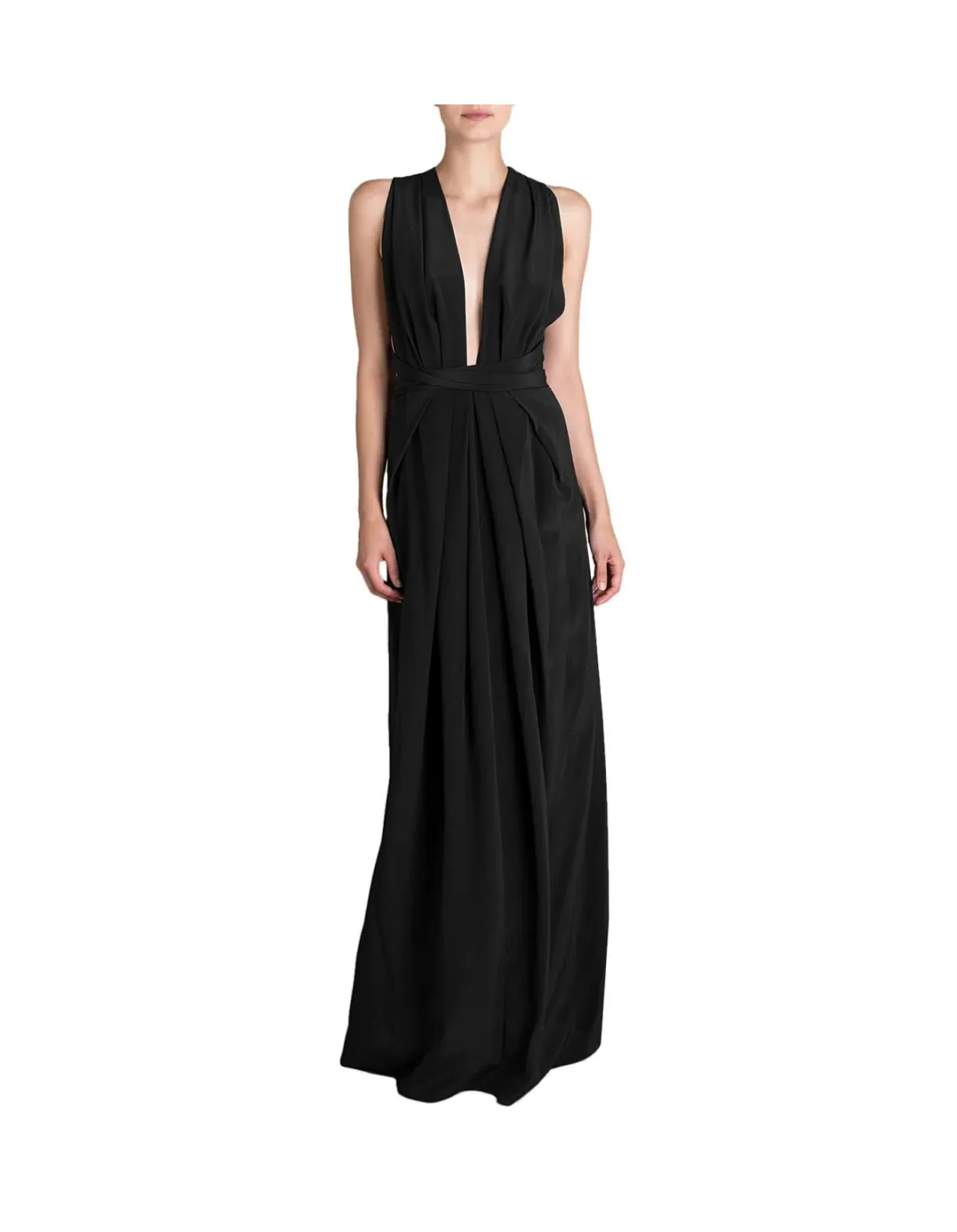 Bianca Spender Ascendent Gown Black Size 6 - Image 1