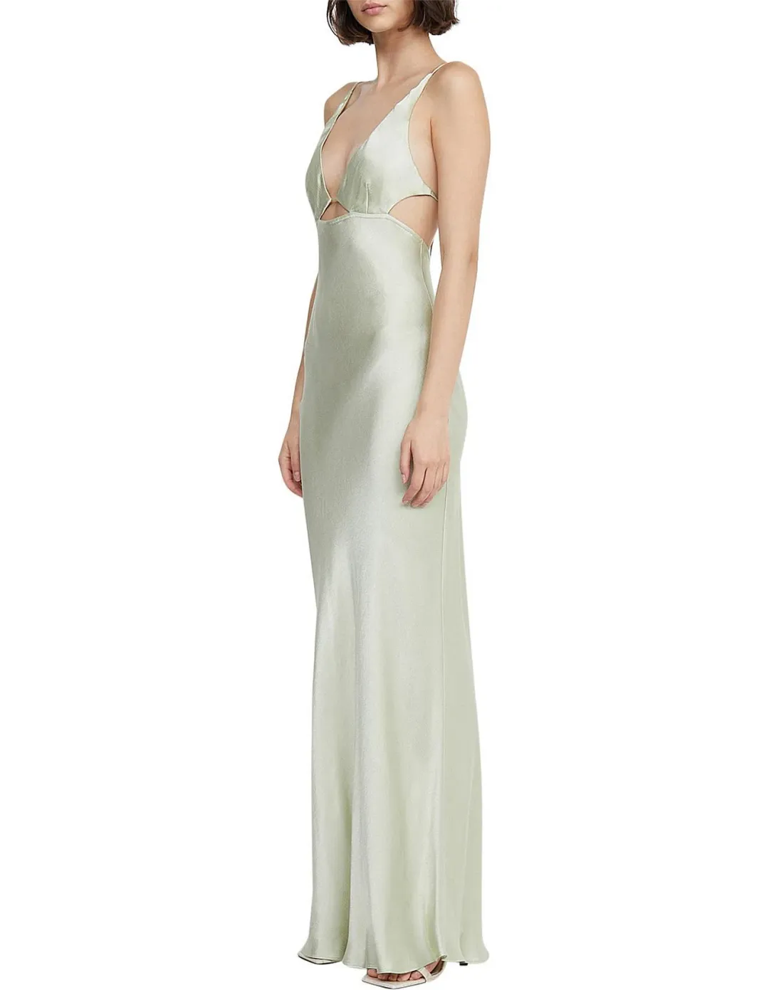 Bec & Bridge Indi Strappy Maxi Dress Honeydew Size 12 for rent on The Volte - main image