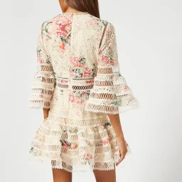 Zimmermann Laelia Diamond Flutter Dress Floral Size 1 / Au 8 for rent on The Volte - image 6