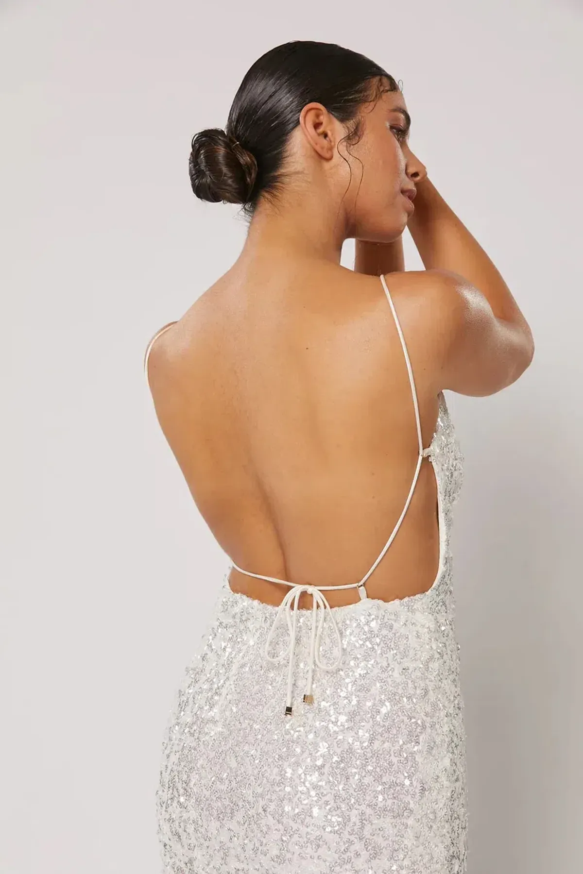 Winona Asha Asymmetrical Midi White Size AU 10 - Image 6