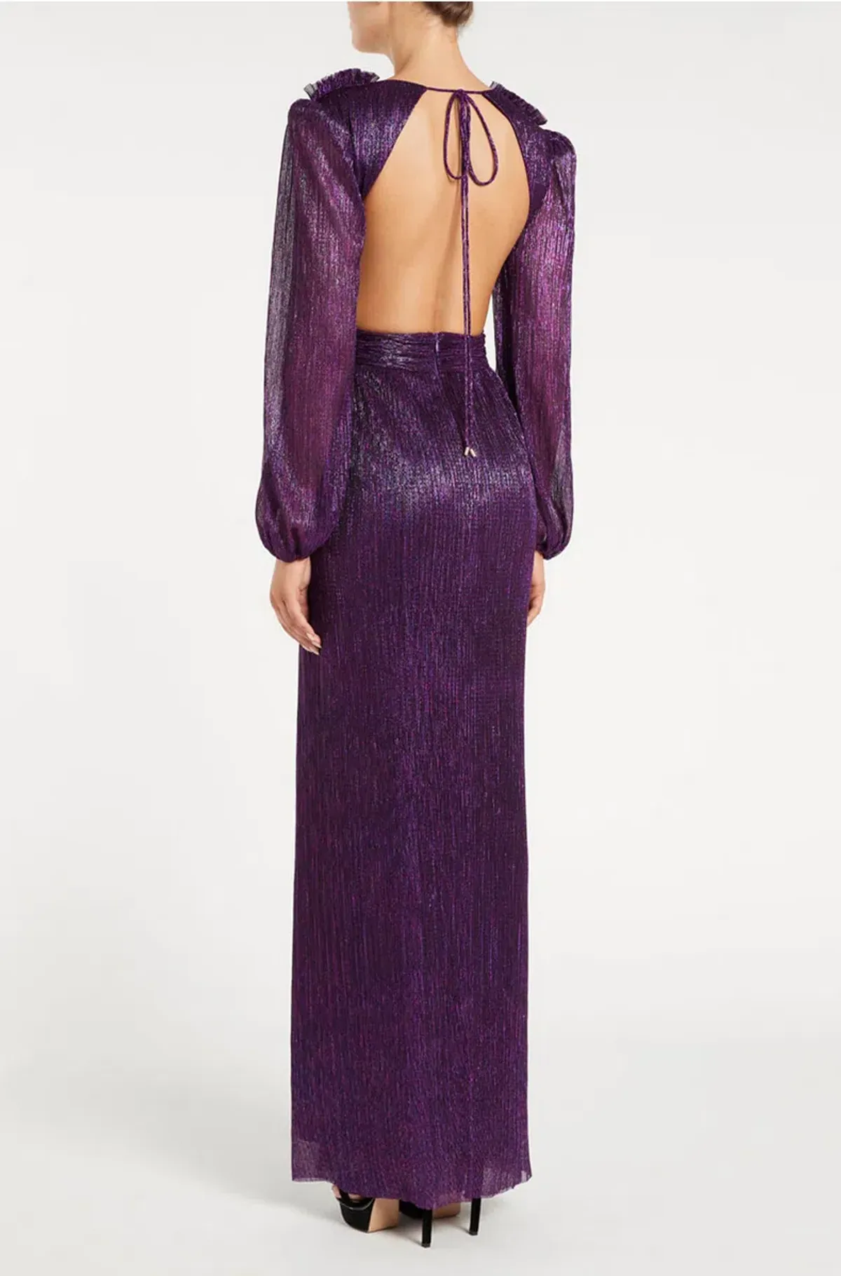 Rebecca Vallance Leonie Maxi Dress Purple Size 8 - Image 2