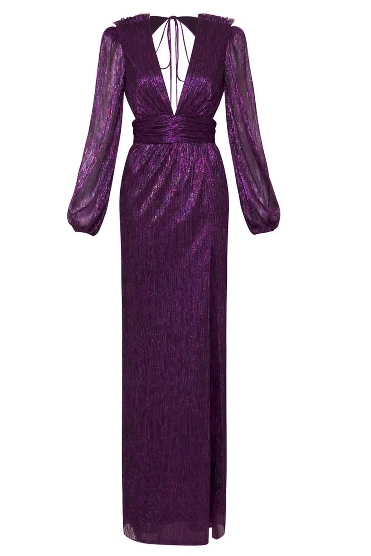 Rebecca Vallance Leonie Maxi Dress Purple Size 8 - Image 6