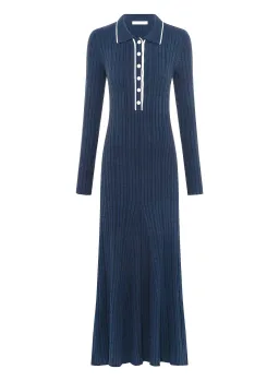 Anna Quan Angelina Midi Dress in Sailer Size 6 for rent on The Volte - image 4
