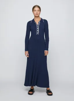 Anna Quan Angelina Midi Dress in Sailer Size 6 for rent on The Volte - image 1