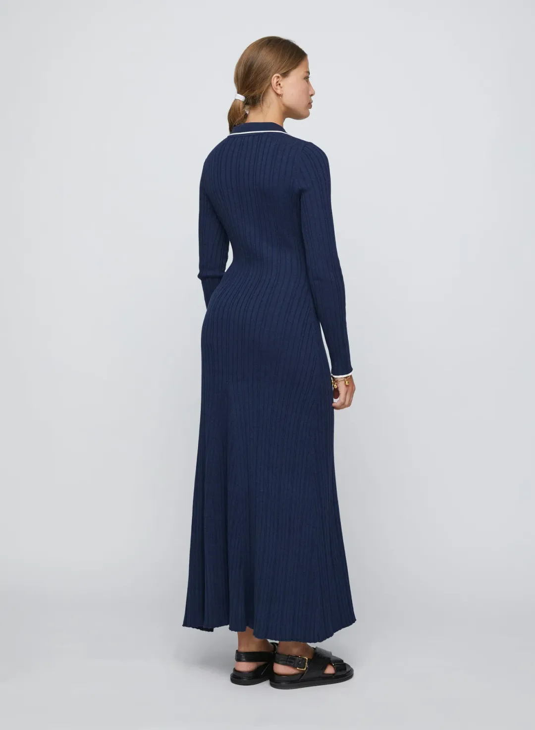 Anna Quan Angelina Midi Dress in Sailer Size 6 for rent on The Volte - main image