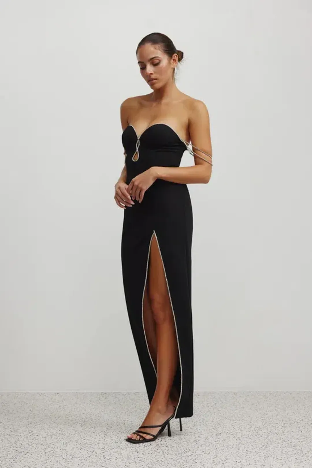 Lexi Phoenix Dress Black Size 10 for rent on The Volte - main image