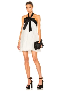 Zimmermann Winsome Suspend Bow Mini Dress Pearl Size 0 / AU 8 for rent on The Volte - image 1