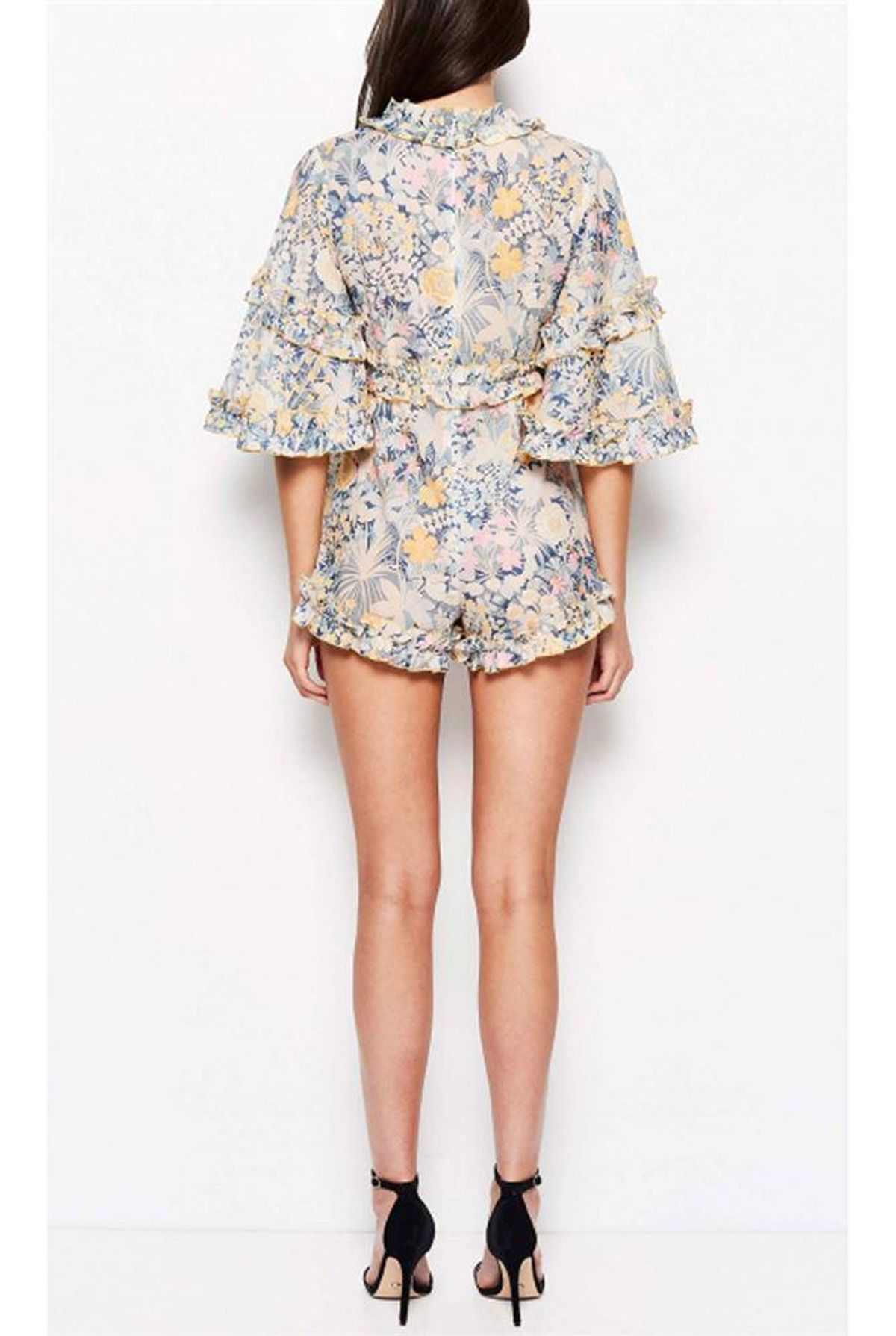 Alice McCall Choose Me Playsuit Floral Size 6 - Image 3
