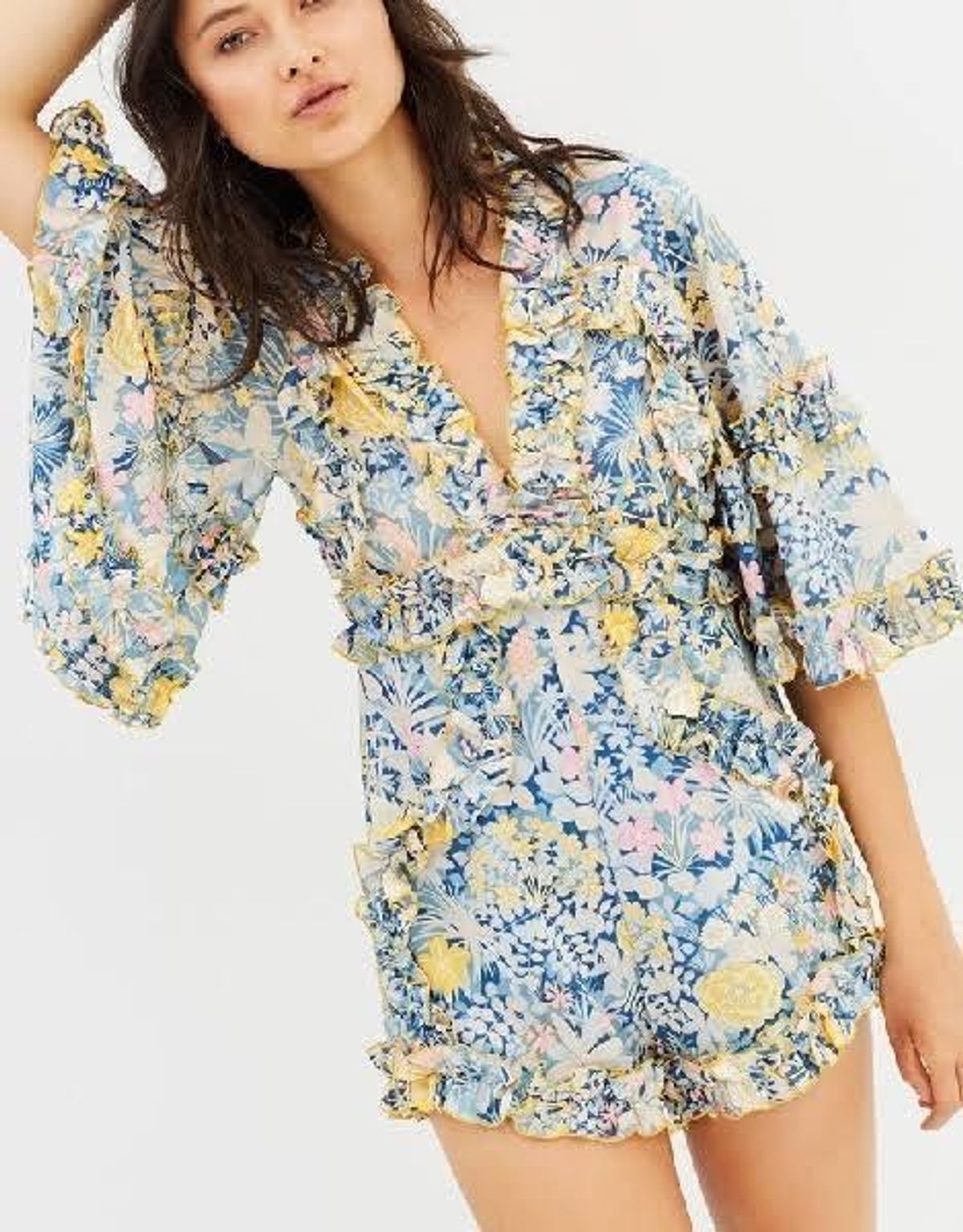 Alice McCall Choose Me Playsuit Floral Size 6 - Image 2