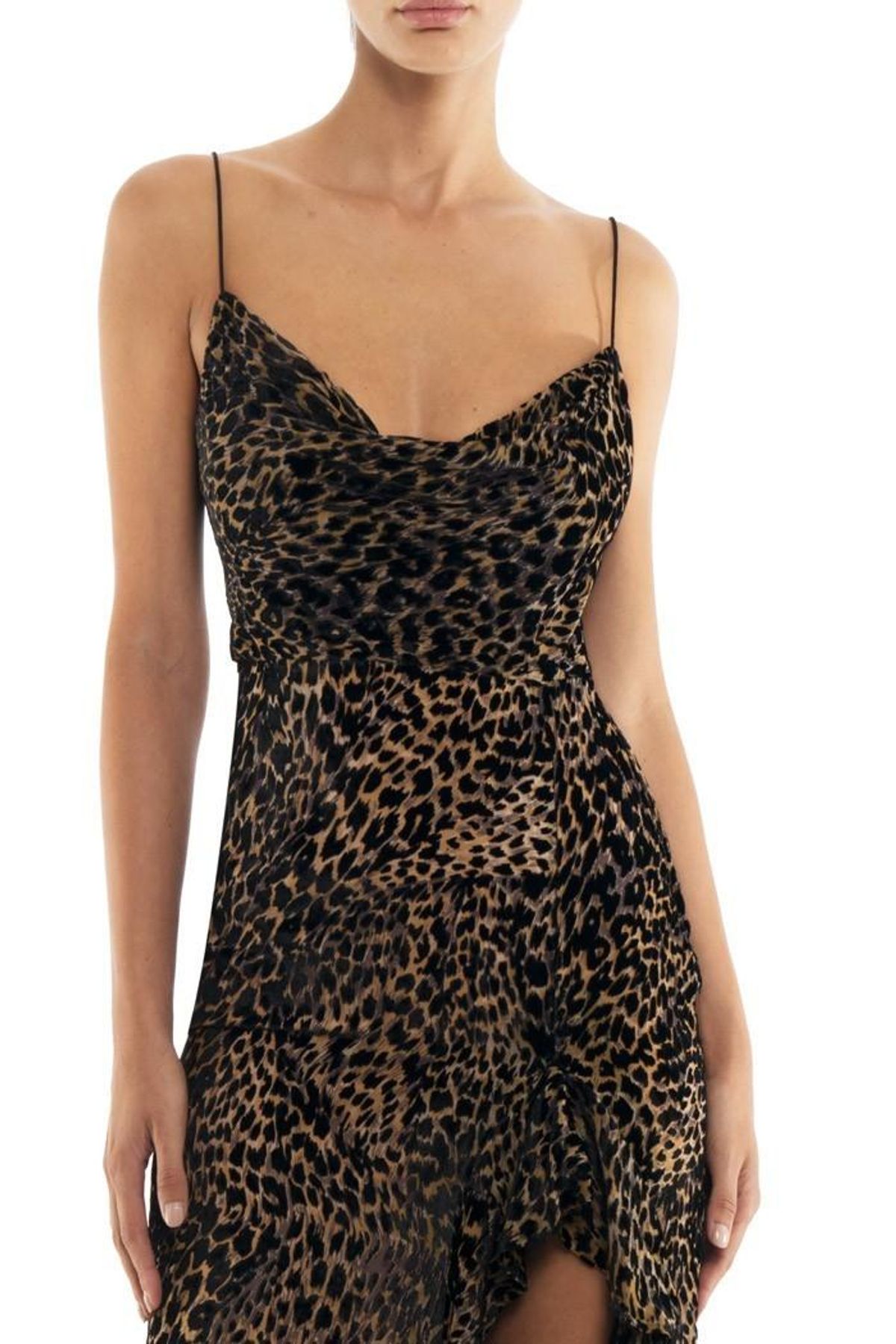 MISHA Emilia Dress Animal Print Size 8/S - Image 2