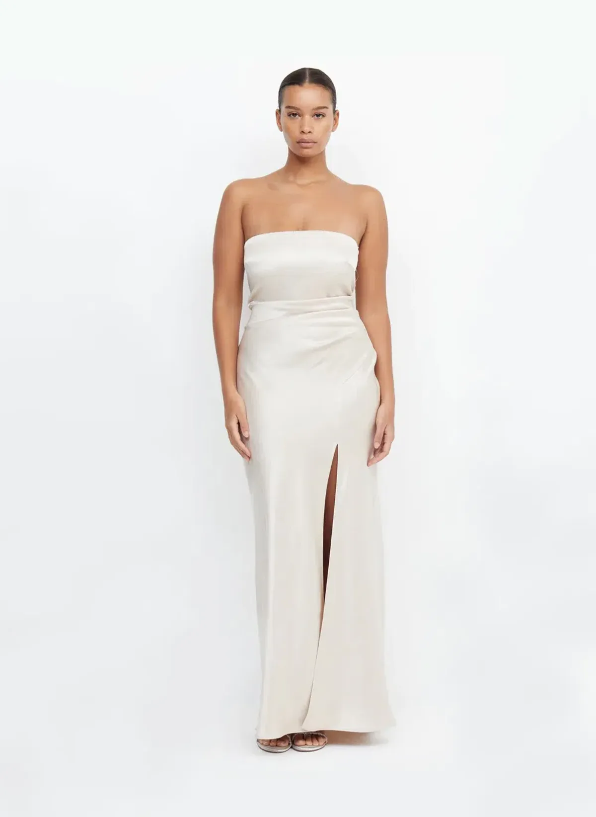 Bec and Bridge The Dreamer Strapless Dress Cream Size 6 - Image 1