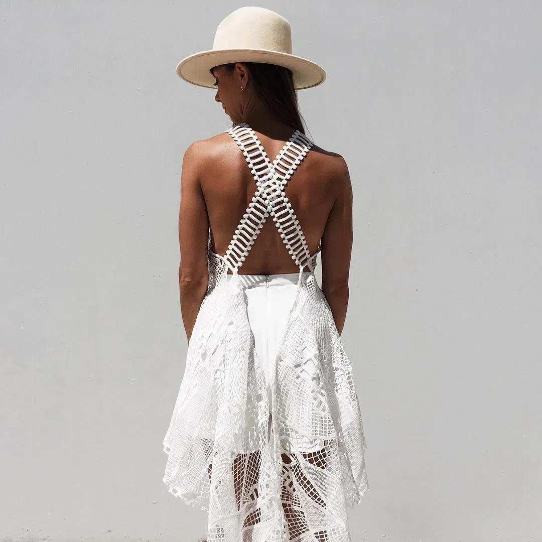 Asilio Diamond In The Rough Top White Size 6 for rent on The Volte - main image