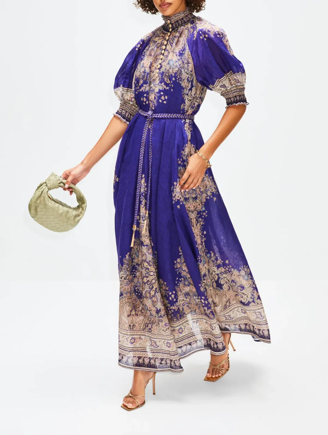 Zimmermann Anneke Swing Dress Indigo Size 3 / Au 14 for rent on The Volte - main image