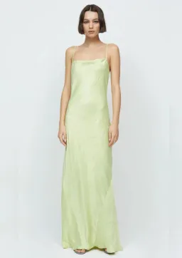 Bec & Bridge Lani Maxi Dress Lime Green Size AU 8 for rent on The Volte - image 1