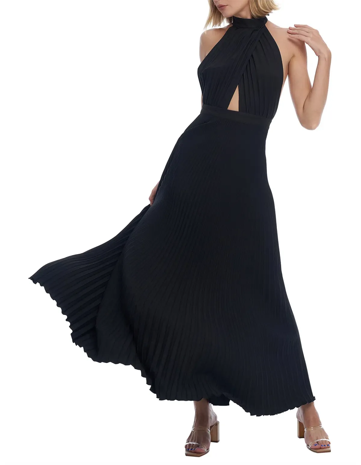 L'Idee Renaissance Gown Black Size 10 - Image 6