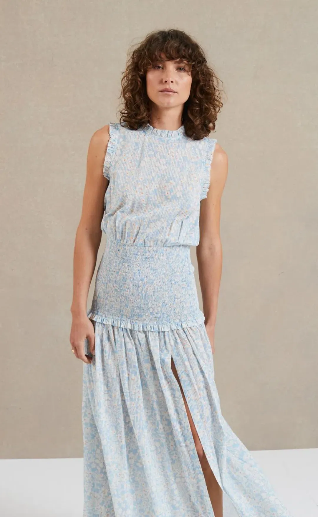 Bec & Bridge Pasqualina Maxi Dress Floral Print Size AU 6 for rent on The Volte - main image