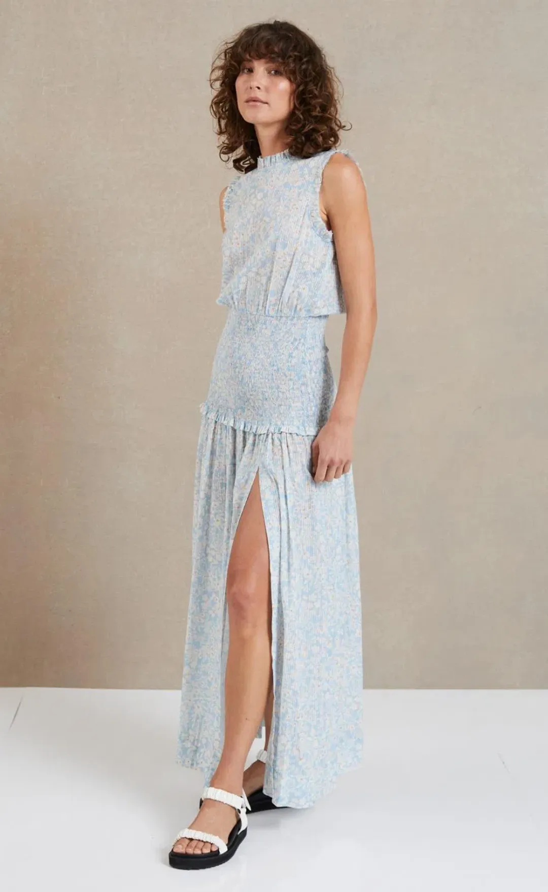 Bec & Bridge Pasqualina Maxi Dress Floral Print Size AU 6 for rent on The Volte - main image