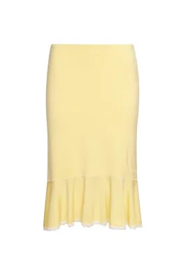 Danielle Guizio Dainty Lace Set Yellow Size 8 for rent on The Volte - image 4