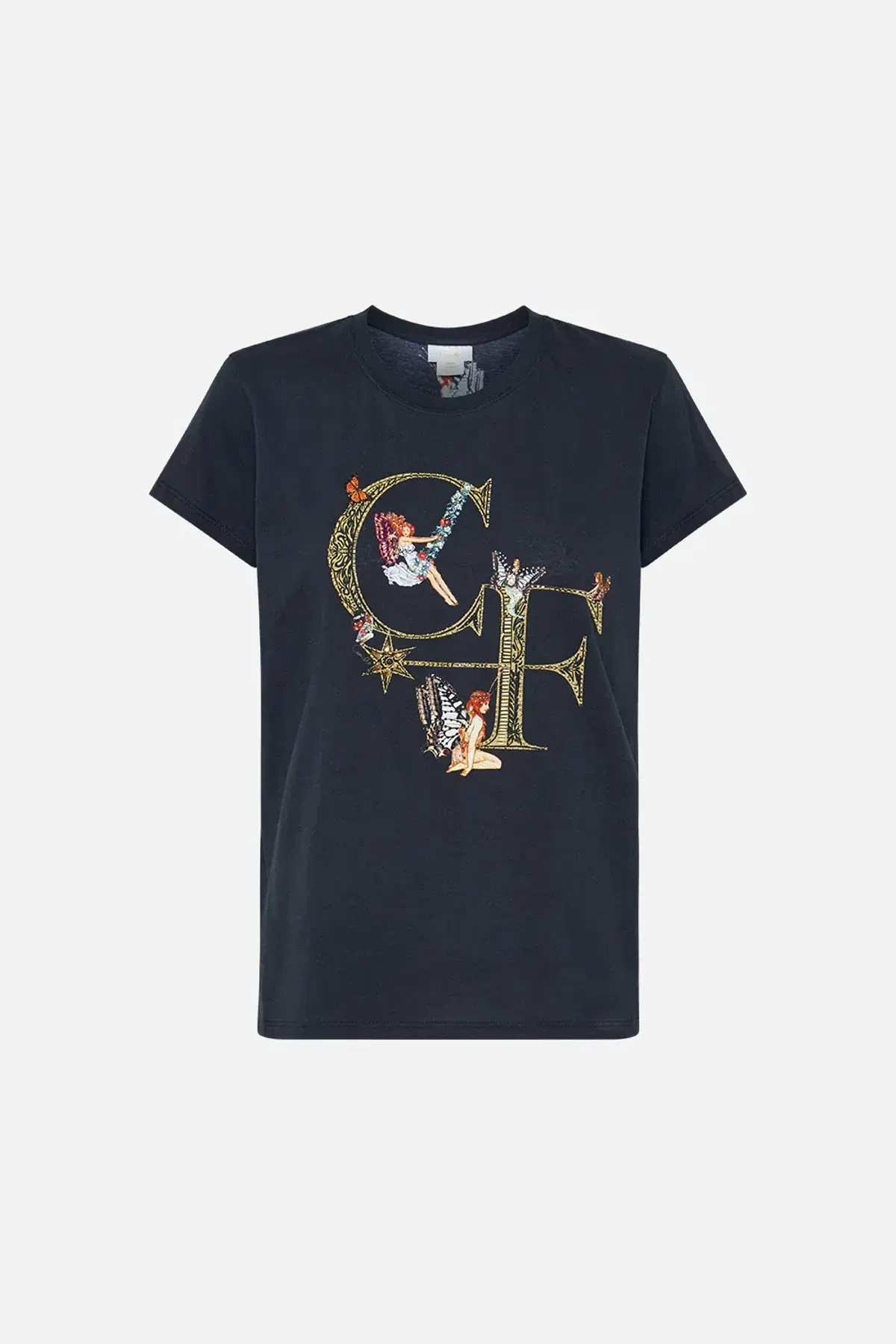 Camilla Slim Fit Round Neck T-Shirt To Catch A Spider Size XL / Au 16 - Image 6