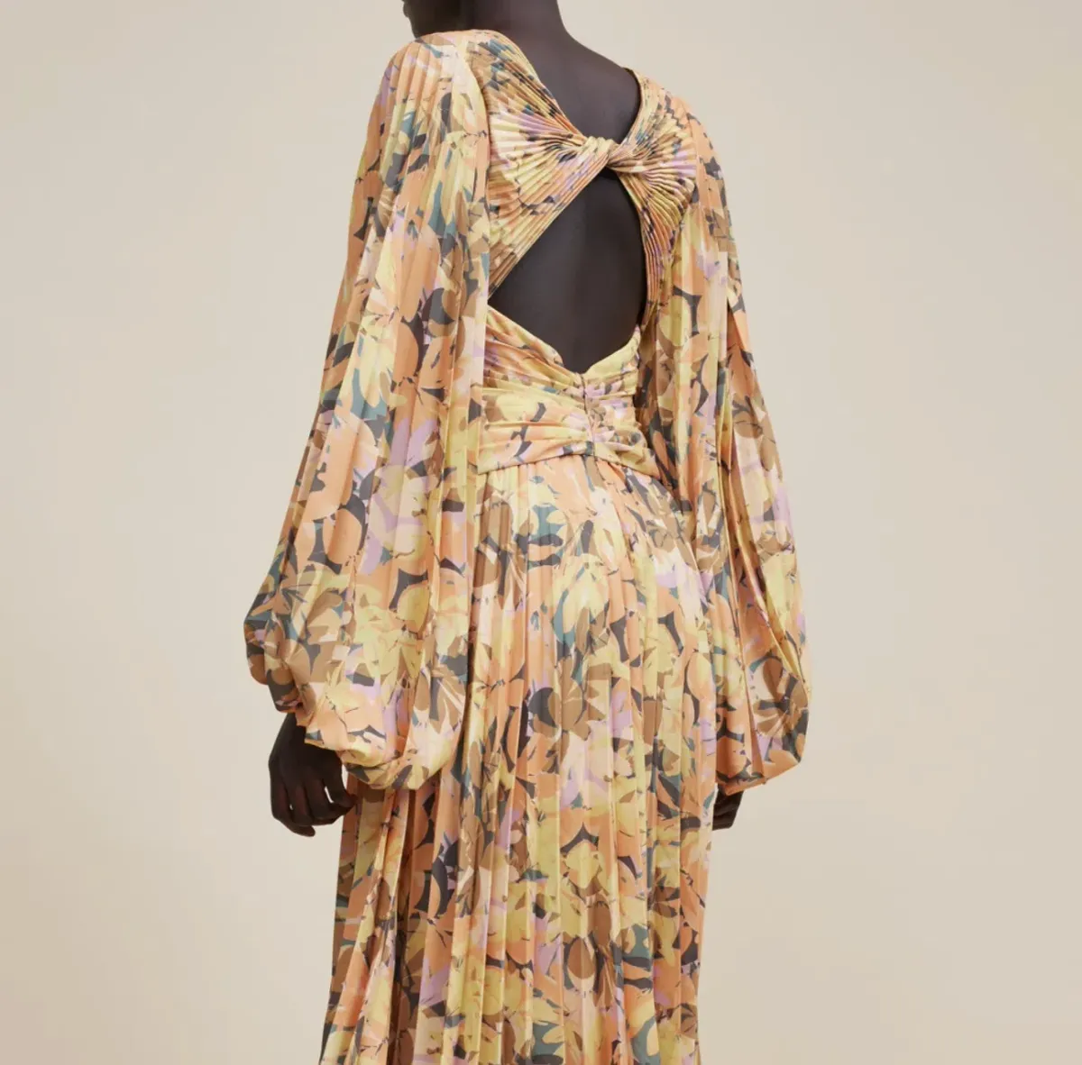 Acler Palms Kaleidoscope Midi Dress Floral Size 8 - Image 3