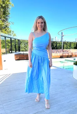 Pasduchas Asymmetry Midi Blue Size AU 10 for rent on The Volte - image 1