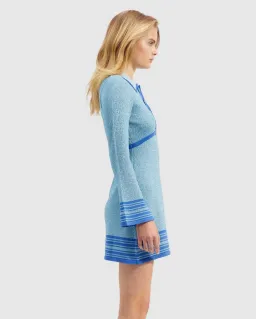 Alice McCall Under Water Mini Dress Blue Size 10 for rent on The Volte - image 3