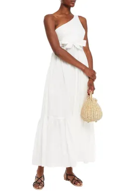 Zimmermann Juliette One Shoulder White Maxi Dress White Size 0 /AU 6 for rent on The Volte - image 2