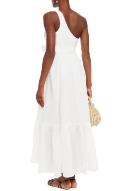 Zimmermann Juliette One Shoulder White Maxi Dress White Size 0 /AU 6 for rent on The Volte - image 3