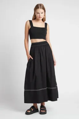 Aje Lucia Top Black Size M / Au 10 for rent on The Volte - image 1