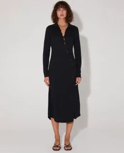 Hansen & Gretel Chandler Knit Midi Dress Black Size XS / Au 6 for rent on The Volte - image 3