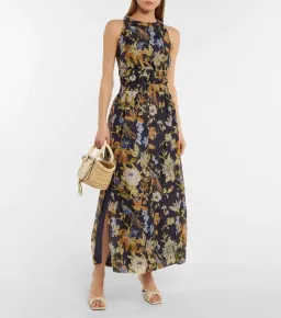 Sir the Label Lilian Cross Back Dress Delia Floral Print Size 0 / Au 6 for rent on The Volte - image 3
