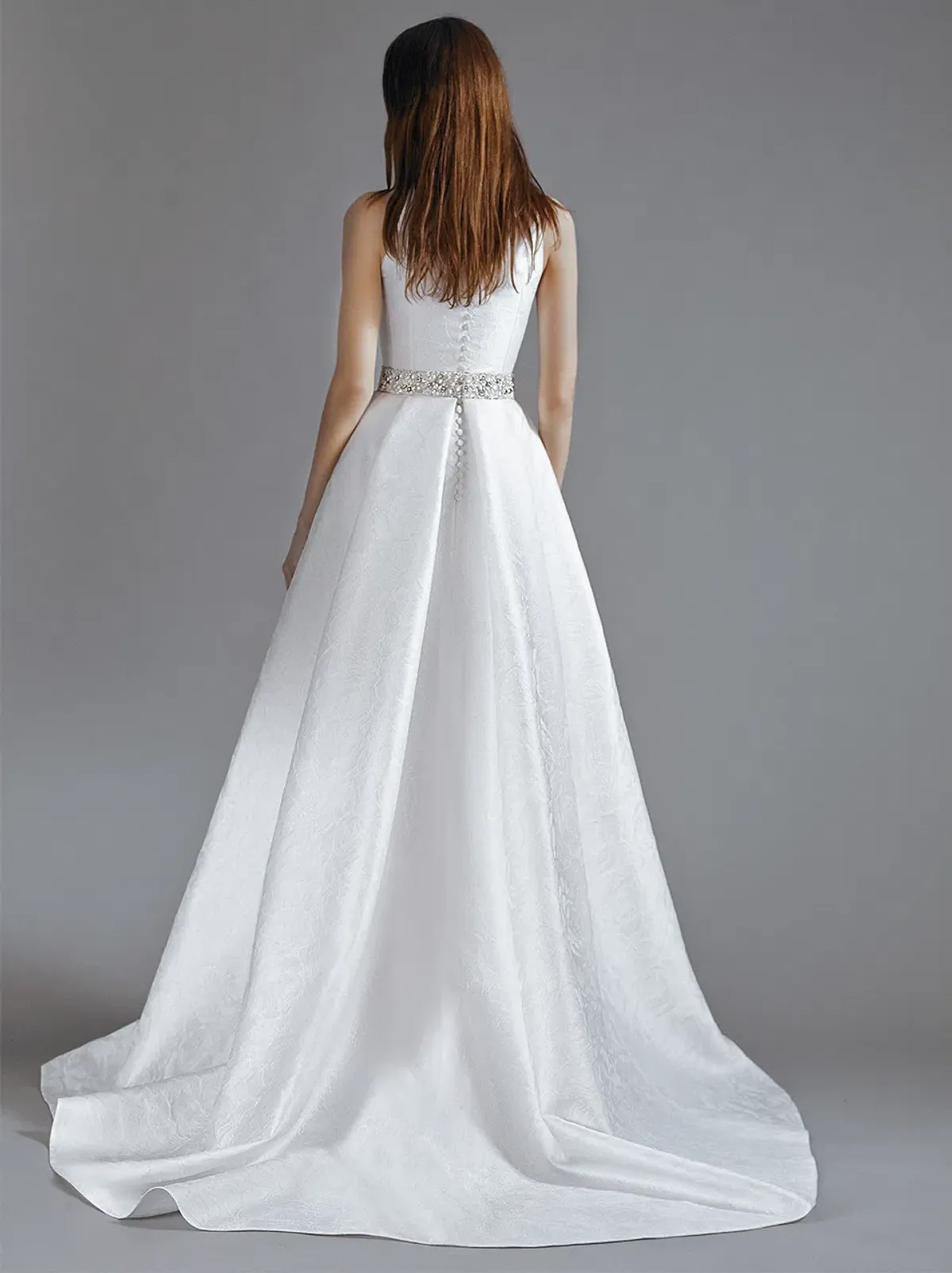 Galia Lahav Ellie Designer Wedding Dress White Size 10 - Image 3