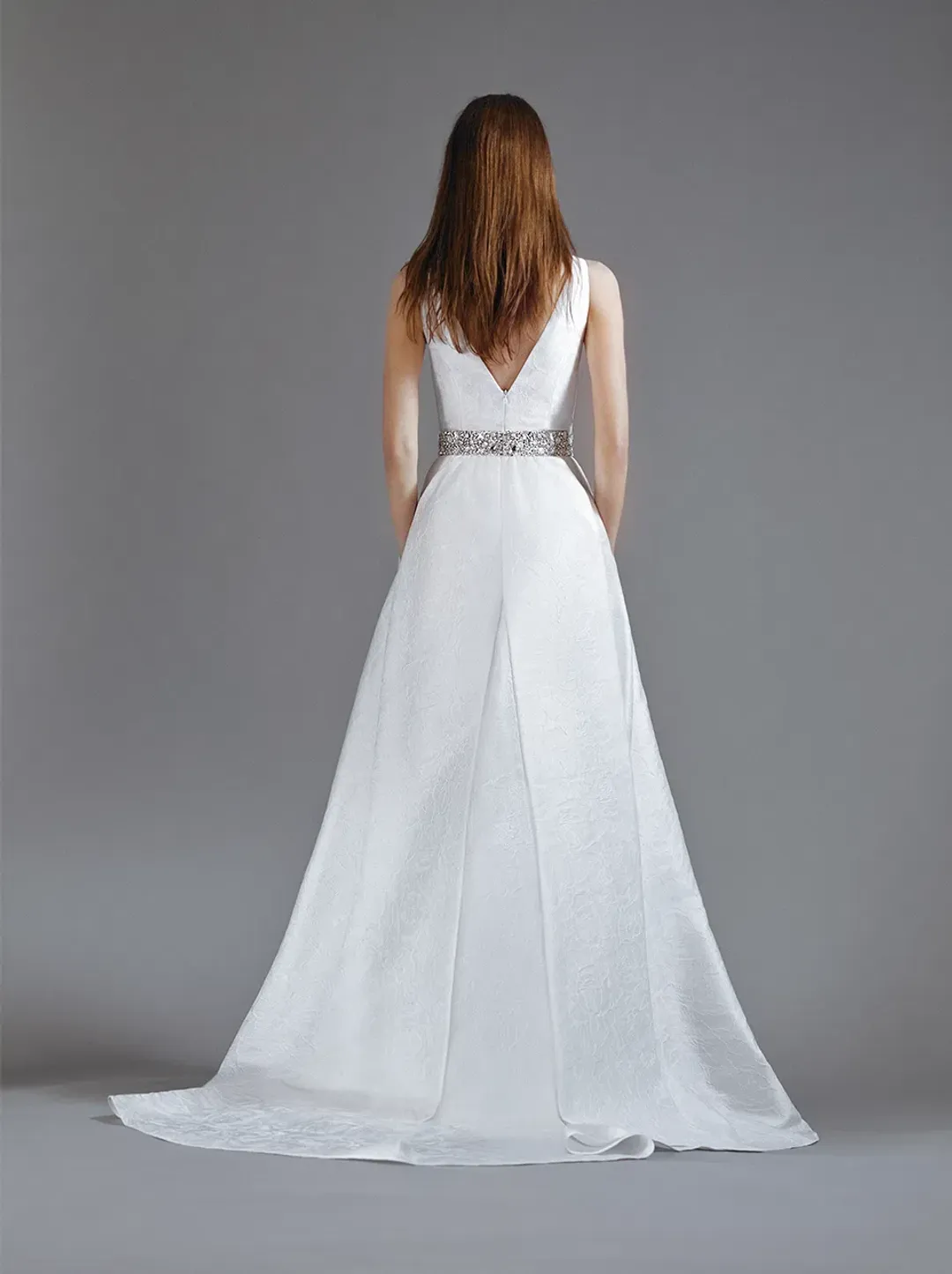 Galia Lahav Mai Wedding Dress White Size 10 for rent on The Volte - main image