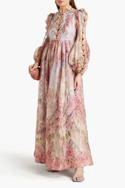 Zimmermann Botanica Butterfly Gown Size 3/Au 14 for rent on The Volte - image 1