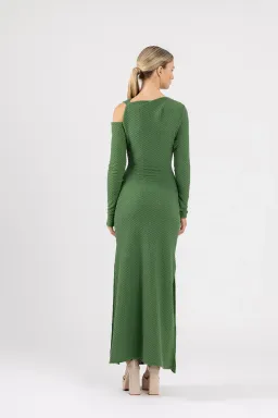 One Fell Swoop Faith Maxi Dress In Forrest Size 12 for rent on The Volte - image 3