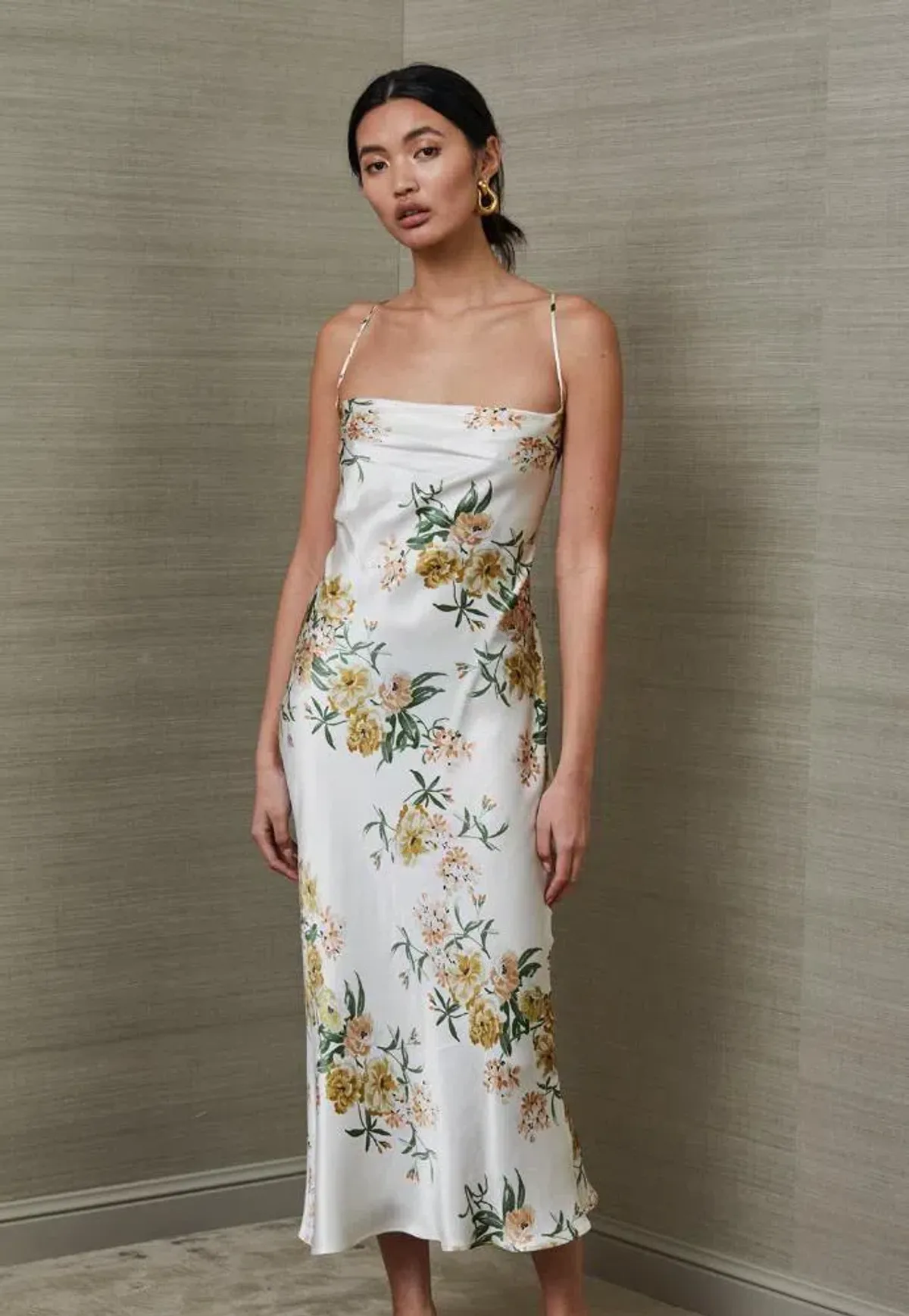 Bec & Bridge Louella Midi Dress Floral Size 6 - Image 1