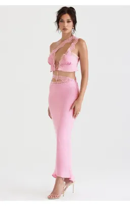 House of CB Lorena Top & Mathilda Skirt Set Pink Size L / Au 12 for rent on The Volte - image 4