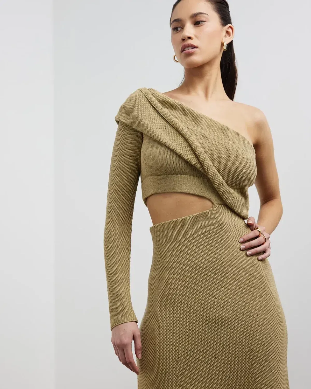 Camilla and Marc Javier Knit Dress Green Size 6 - Image 2