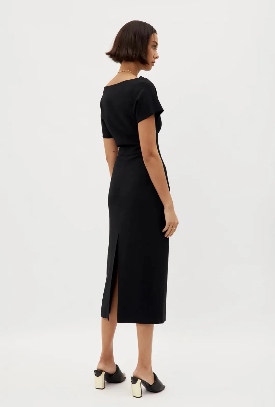 Ginger and Smart Modern Love Dress Black Size 16 for rent on The Volte - main image