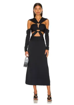 Cult Gaia Marisol Gown Black Size 6 for rent on The Volte - image 1