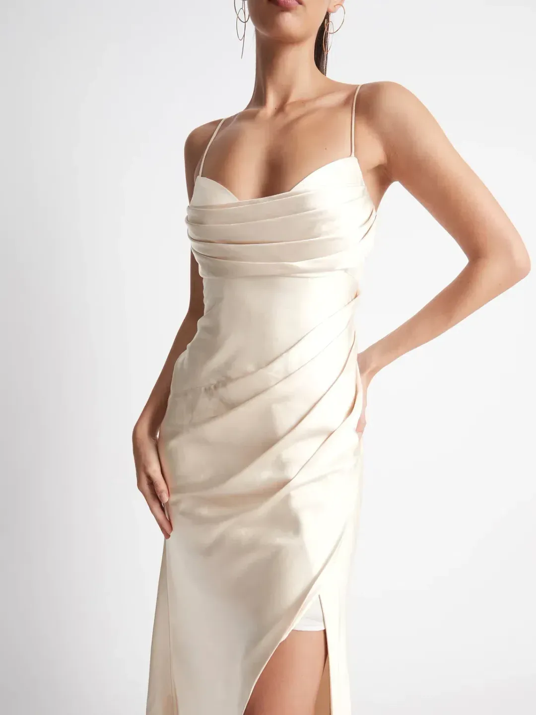 Sheike Bella Dress in Neutral Size 16 for rent on The Volte - main image